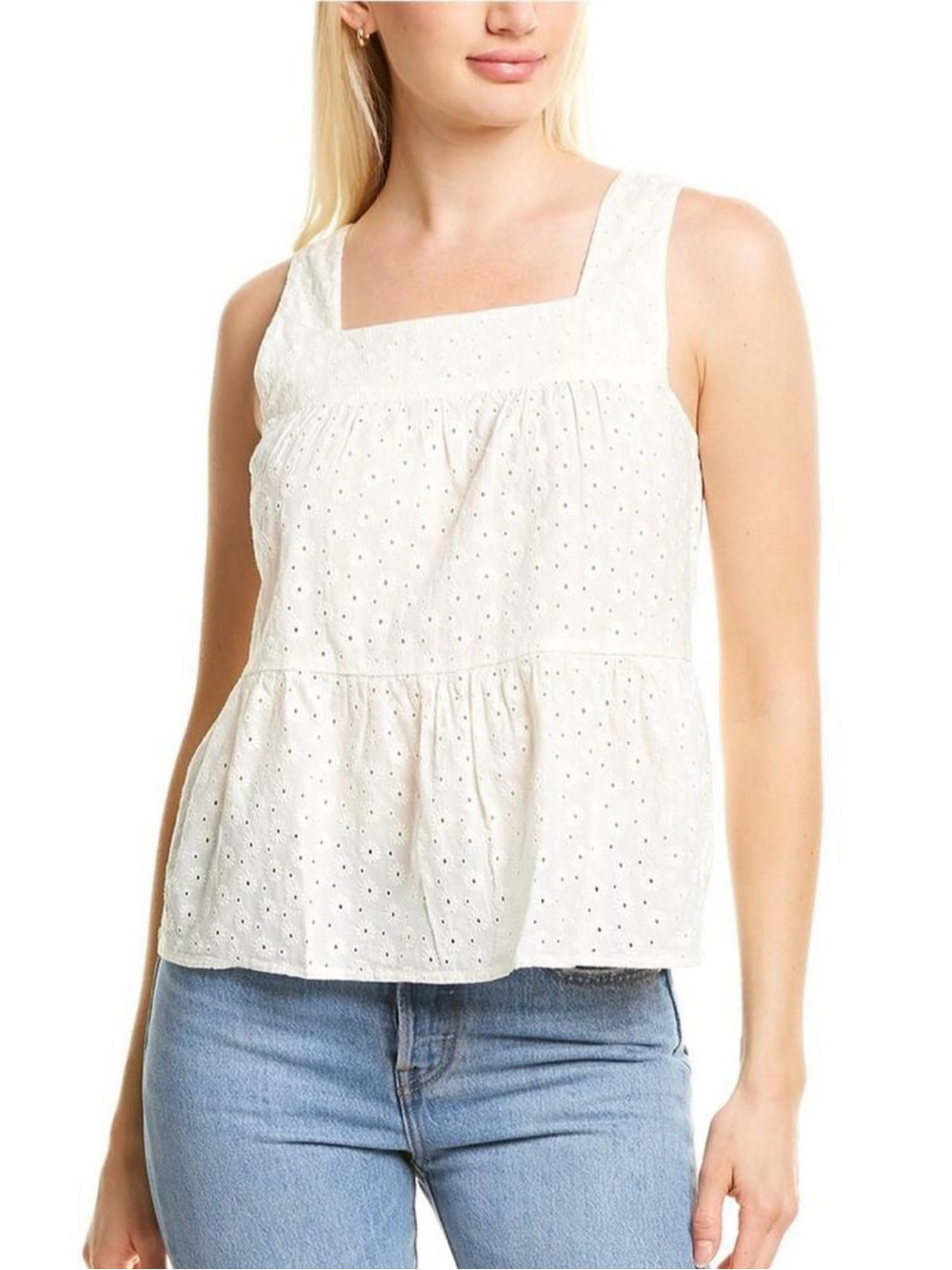 Madewell Taylor Eyelet Top 101